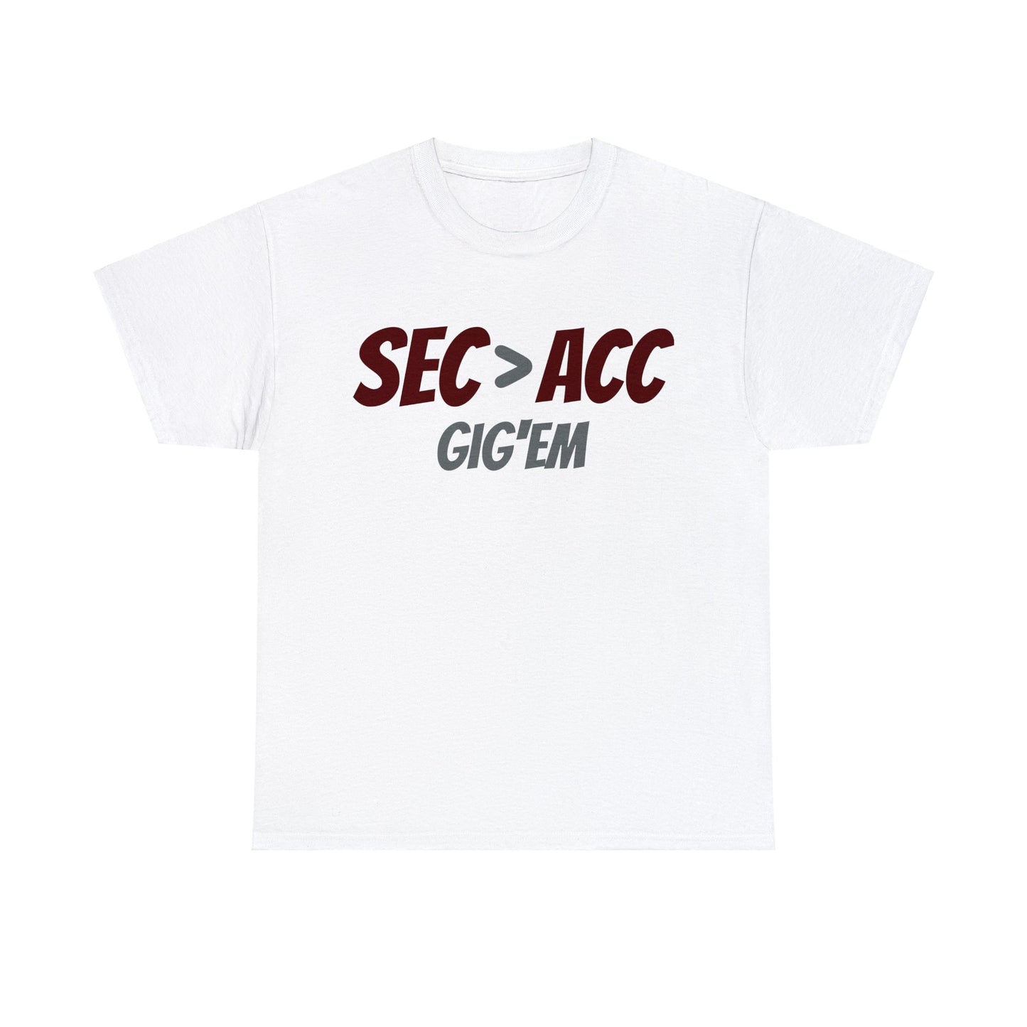 SEC > ACC - Gig'em