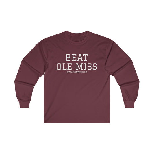 BEAT OLE MISS - LONG SLEEVE