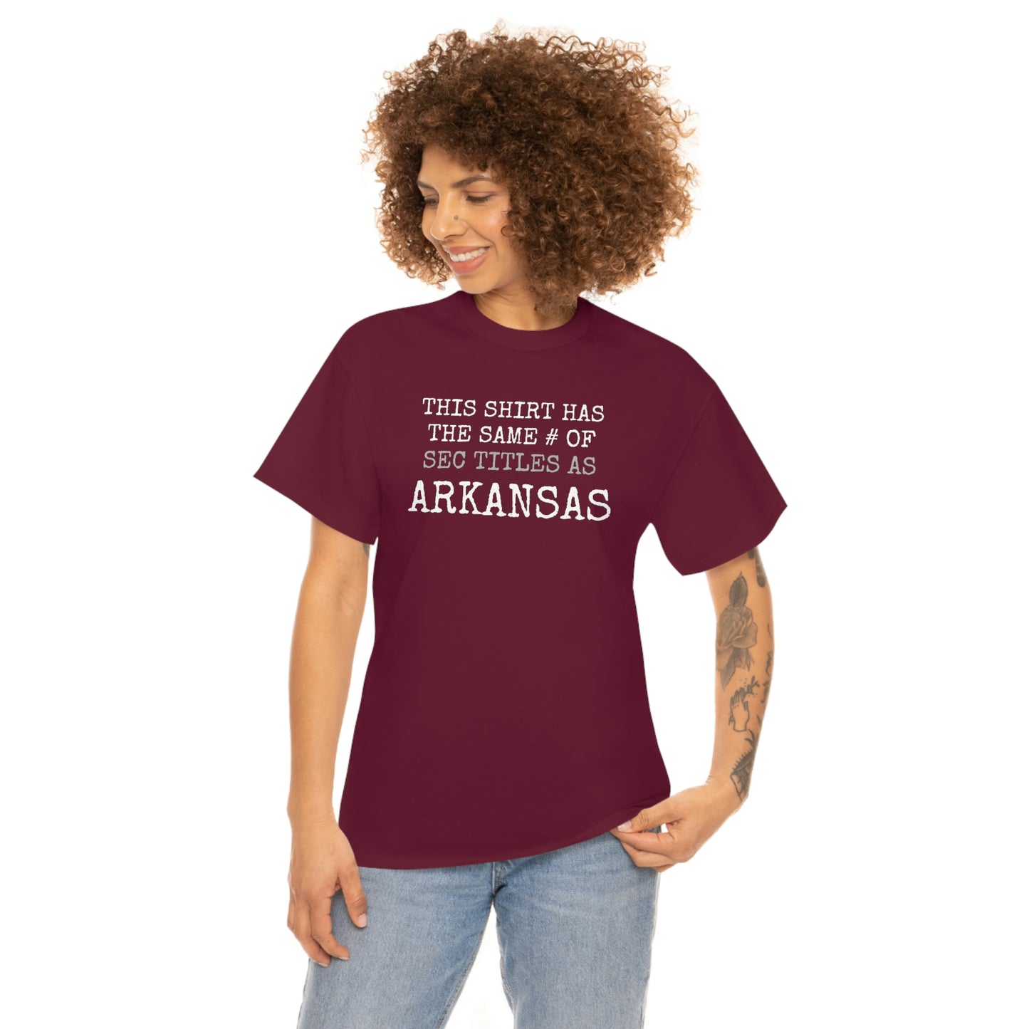 SEC TITLE COUNT - SHIRT v ARKANSAS